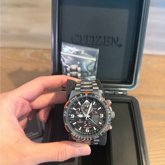 Men’s Citizen Promaster Skyhawk A-T
Atomic Timekeeping / Super Titanium™ - Picture 3 of 4